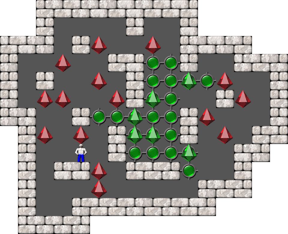 Сокобан Thinking Rabbit Arranged уровень 333